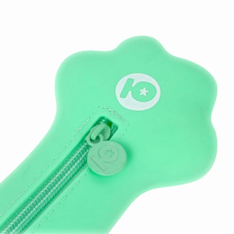 Пенал-косметичка ЮНЛАНДИЯ на молнии, силикон, Paw Mint, мятный, 20х7 см, 270056 Пенал-косметичка ЮНЛАНДИЯ на молнии, силикон, Paw Mint, мятный, 20х7 см, 270056