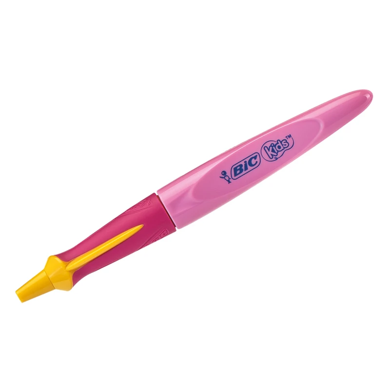 Ручка шариковая Bic "Kids Twist Girl" синяя, 1,0мм, розовый корпус, Ручка шариковая Bic "Kids Twist Girl" синяя, 1,0мм, розовый корпус,