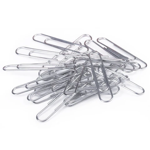 Скрепки большие 50 мм, STAFF, оцинкованные, 50 шт., в картонной коробке, 270452 Скрепки большие 50 мм, STAFF, оцинкованные, 50 шт., в картонной коробке, 270452