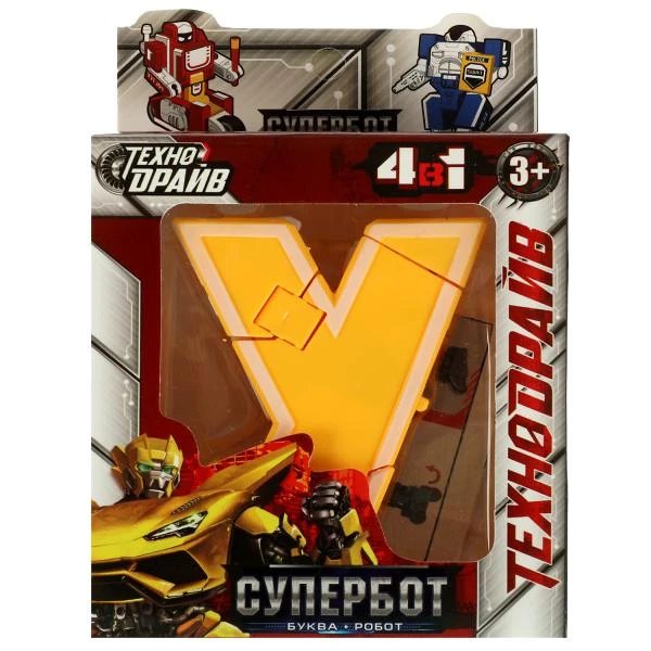 Робот трансформирующийся в букву,