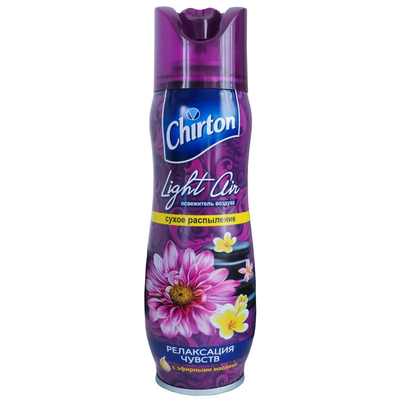 Освежитель воздуха Chirton Light Air Релаксация Чувств 300мл сухое распылен штр. Освежитель воздуха Chirton Light Air Релаксация Чувств 300мл сухое распылен штр.
