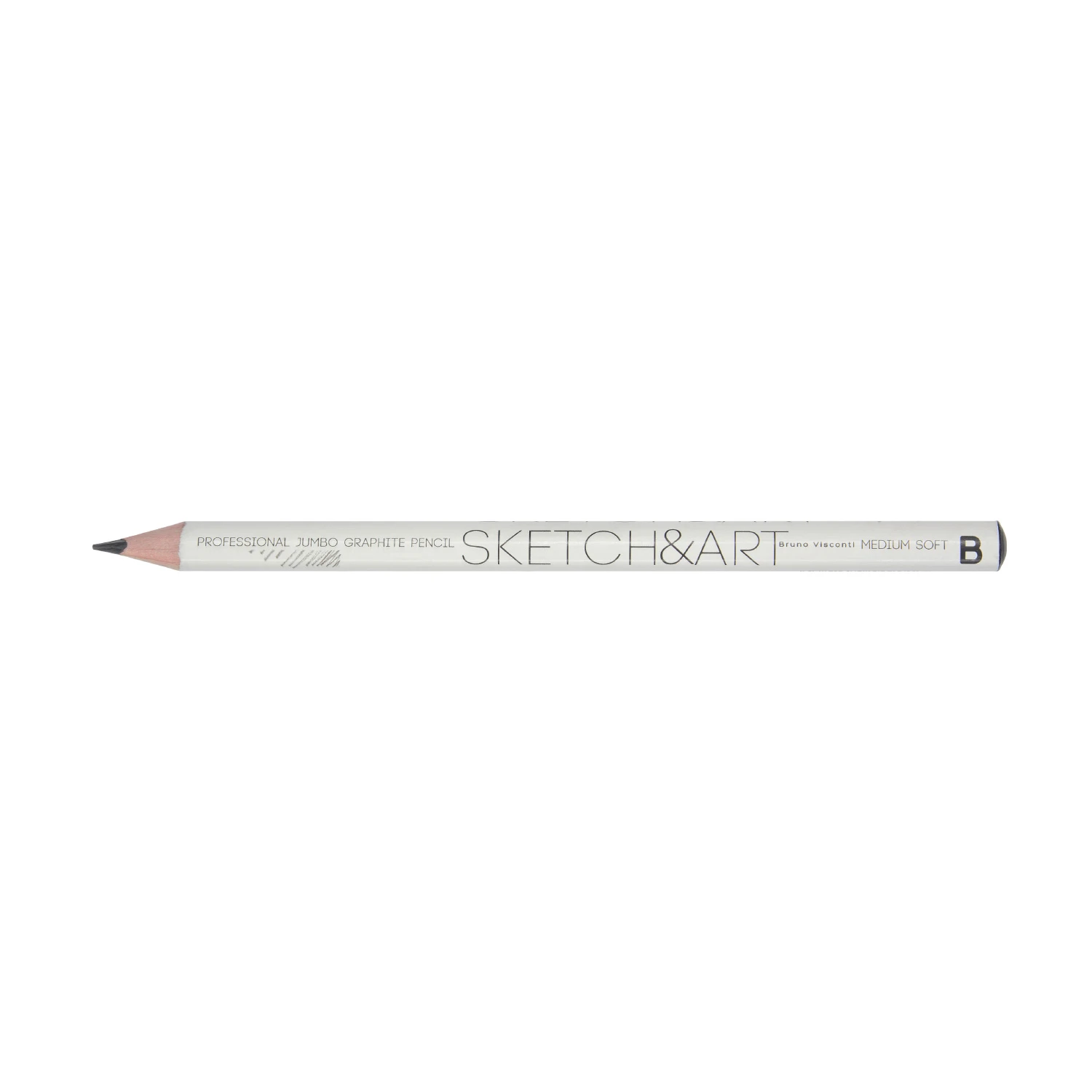 КАРАНДАШ ЧЕРНОГРАФИТОВЫЙ "Sketch&Art. Jumbo" В, 3,5 MM КАРАНДАШ ЧЕРНОГРАФИТОВЫЙ "Sketch&Art. Jumbo" В, 3,5 MM