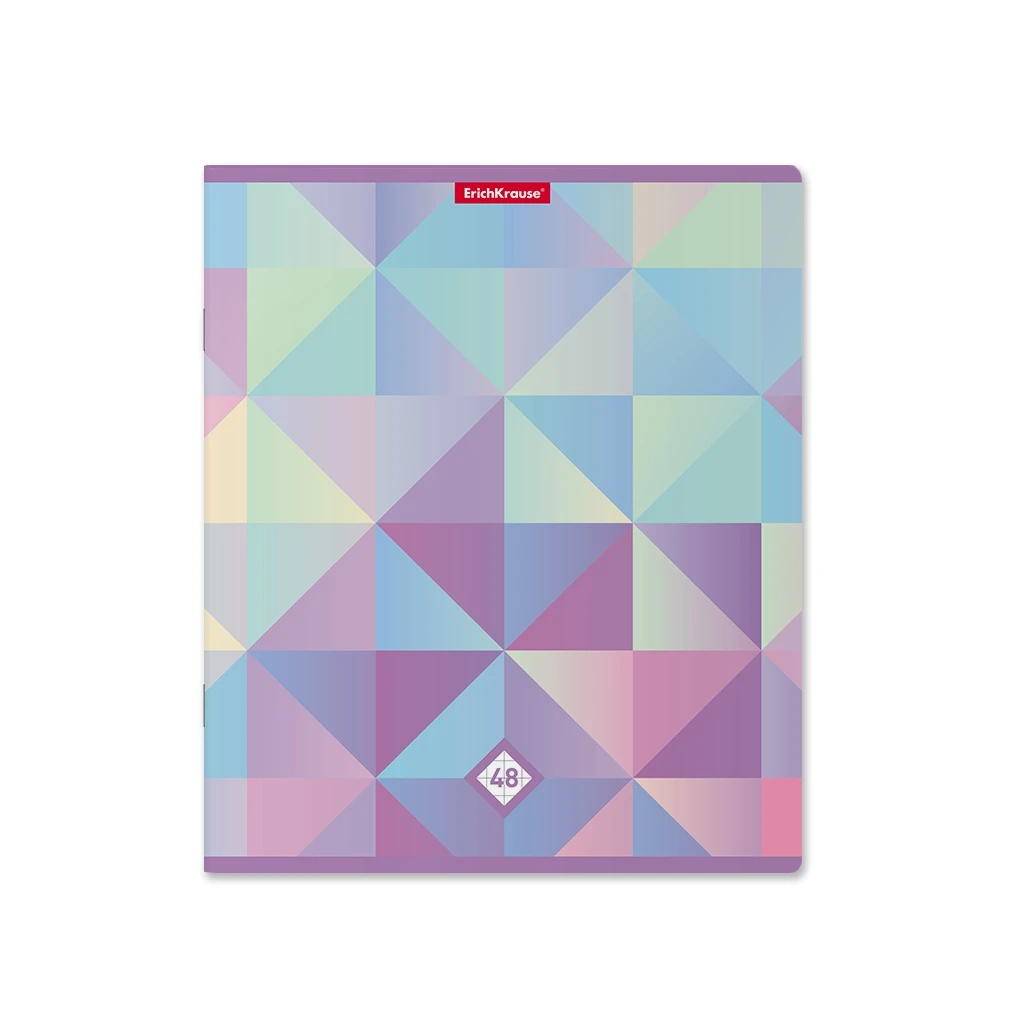 Тетрадь общая ученическая Erich Krause Magic Rhombs, 48 листов, клетка Тетрадь общая ученическая Erich Krause Magic Rhombs, 48 листов, клетка