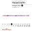КАРАНДАШ ЧЕРНОГРАФИТОВЫЙ "HappyGraphix" ЦВЕТОЧКИ НВ