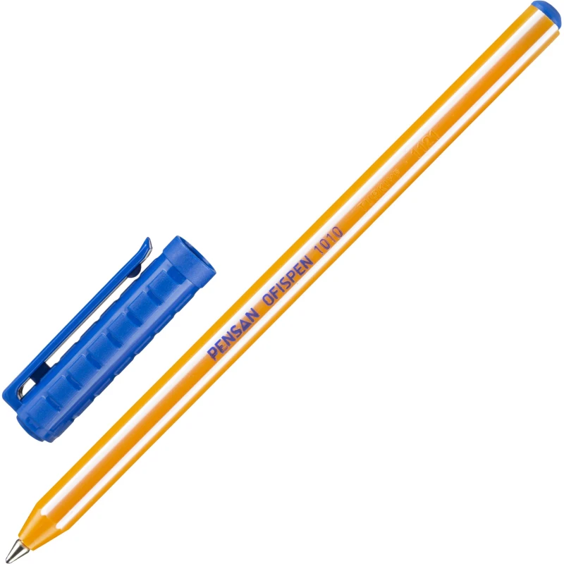 Ручка шариковая неавтоматическая PENSAN OFFIS PEN 1010 1,0 синяя
