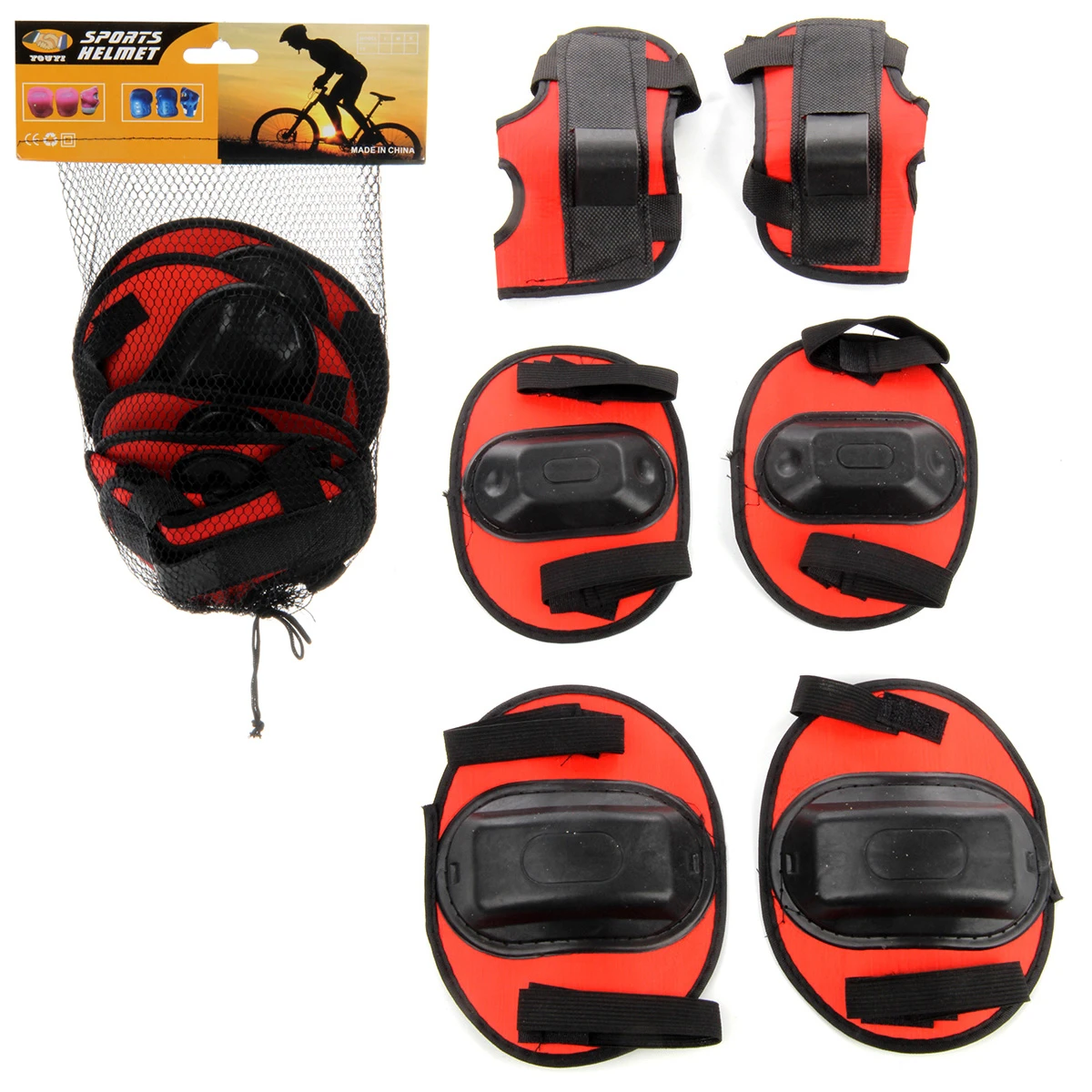 Набор защиты - налокотники, наколенники, в ассортименте Набор защиты - налокотники, наколенники, в ассортименте