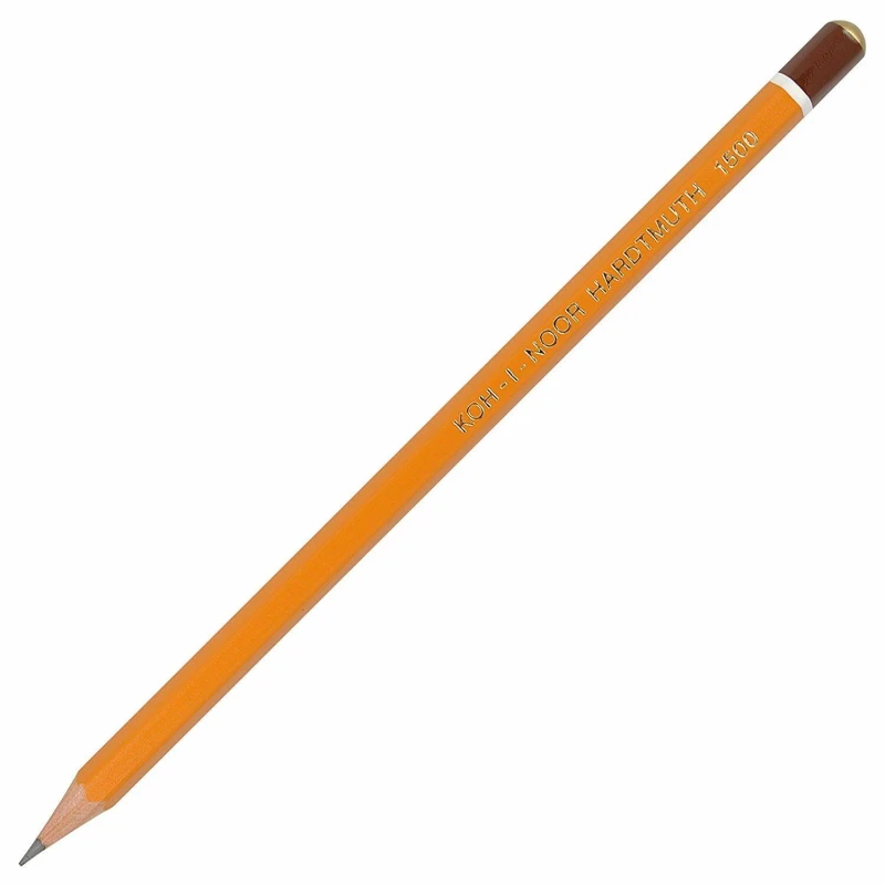 Карандаш чернографитный KOH-I-NOOR 1500/6B, б/ласт, 150006B01170RU