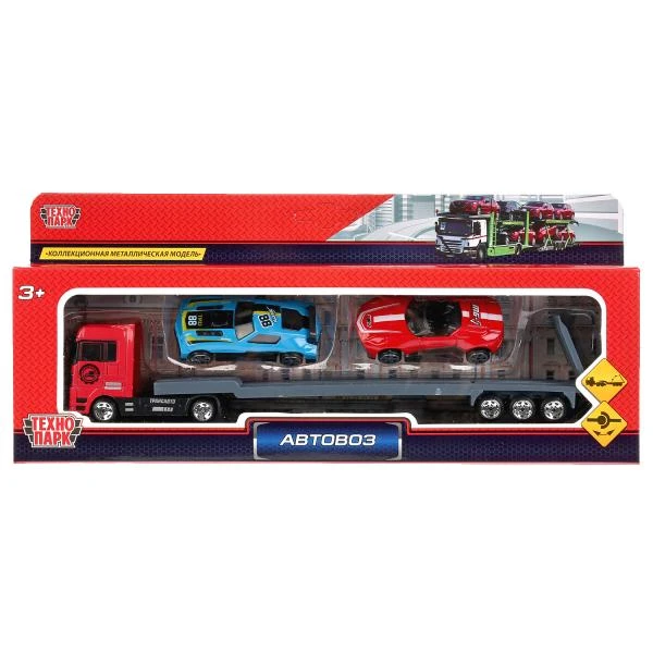 Набор из металл машин АВТОВОЗ 24 см, подв. элементы, в ассорт, Технопарк