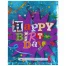 Пакет подарочный "Happy birthday" 17*25см 10шт/уп (набор)
