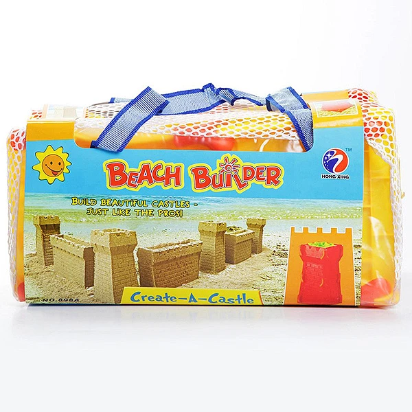 арт.898А Набор игровой пластиковый. Форма для песка (башня) с совками ,ВОХ арт.898А Набор игровой пластиковый. Форма для песка (башня) с совками ,ВОХ