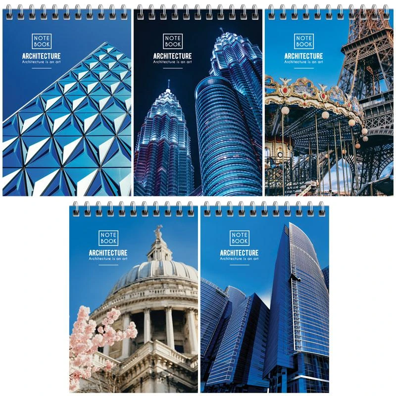 Блокнот А6 60л. на гребне ArtSpace "Путешествия. Architecture". Блокнот А6 60л. на гребне ArtSpace "Путешествия. Architecture".