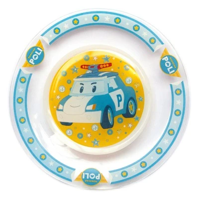 Тарелка "Робокар Поли" Поли, 19,5 см, стекло