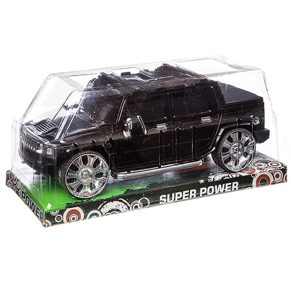 Инерционная пластиковая машинаа Джип, PVC 28х12 см, арт.3622 Инерционная пластиковая машинаа Джип, PVC 28х12 см, арт.3622