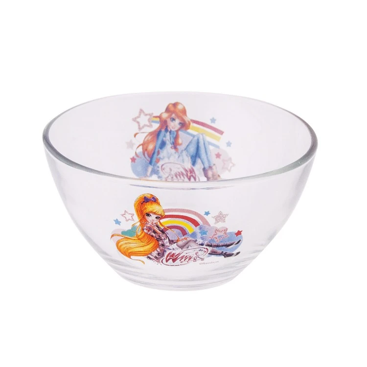 Салатник "Winx Club" Дизайн 1, 12,5 см., стекло Салатник "Winx Club" Дизайн 1, 12,5 см., стекло