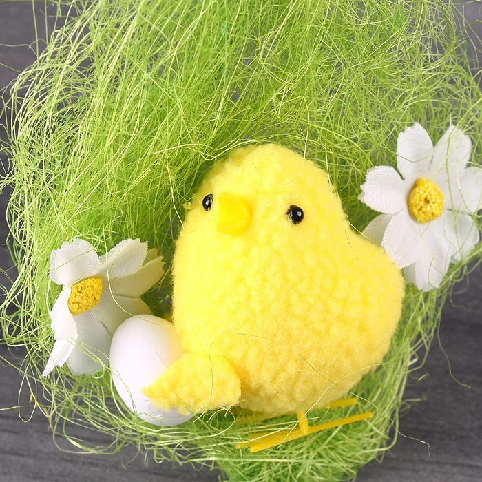 Сувенир декоративный "Цыпленок в траве" (набор) Сувенир декоративный "Цыпленок в траве" (набор)