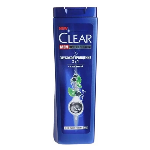 Шампунь Clear Men, VITA ABE, Глубокое очищение 2 в 1, 400 мл