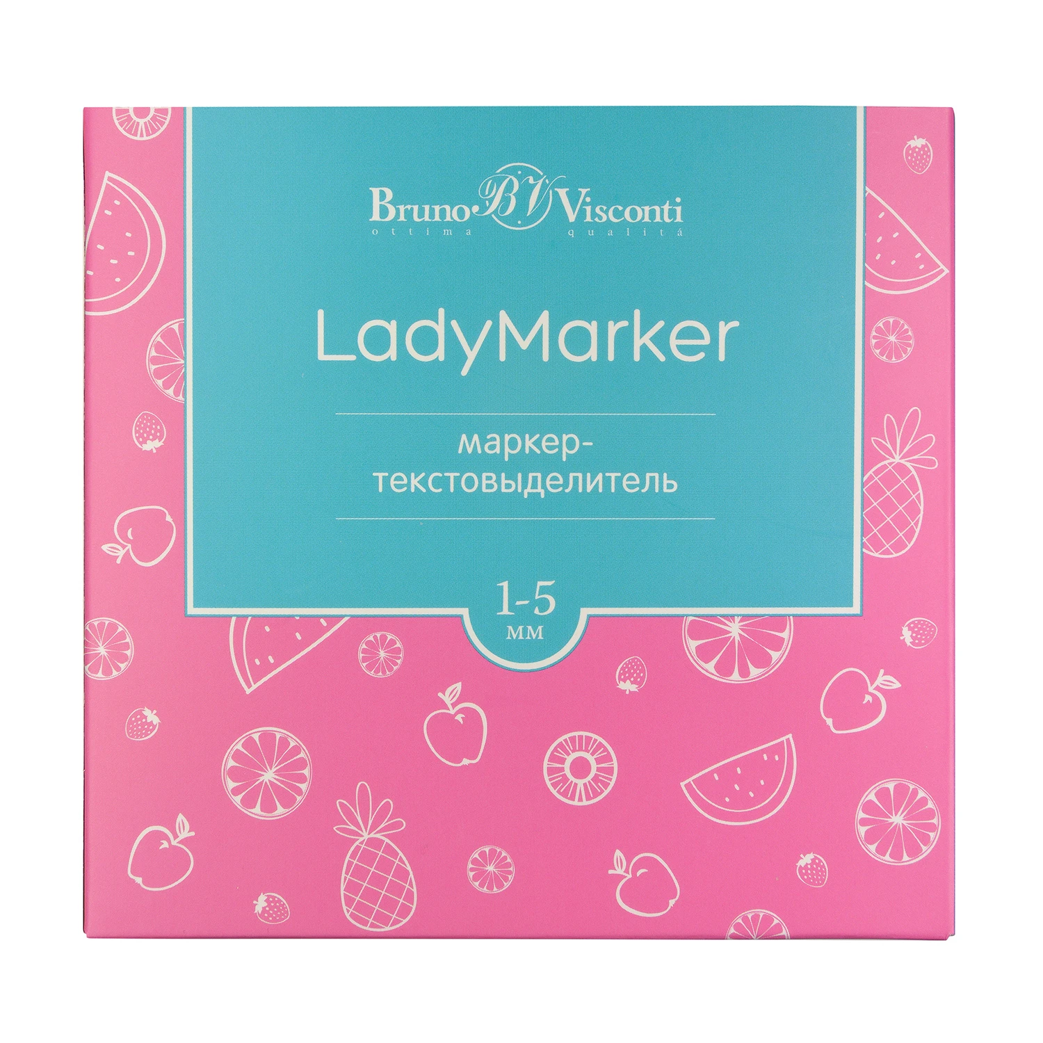 ТЕКСТОВЫДЕЛИТЕЛЬ "LadyMarker" ЖЕЛТЫЙ