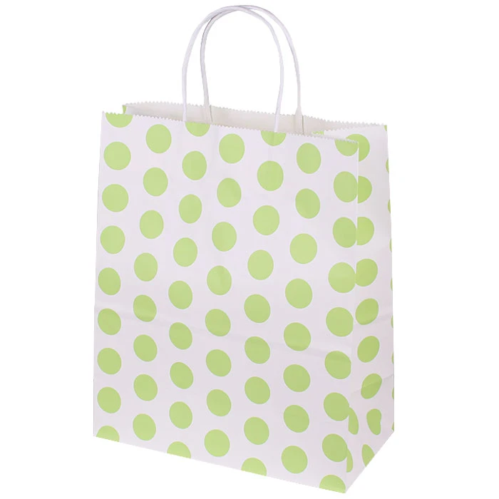 Пакет подарочный 28*22*11см "Darvish" ассорти горошек, полоска