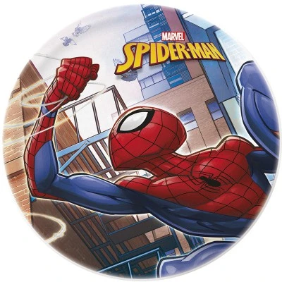 Тарелка керамическая. Человек-паук Улицы