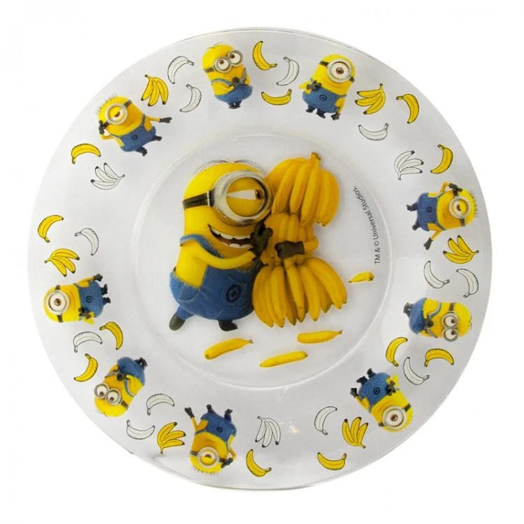 Десертная тарелка 19,6 см "Симпатия" "Миньоны"