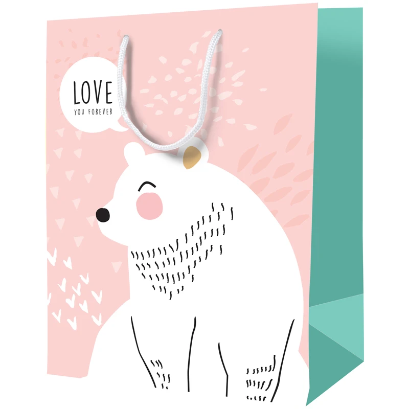 Пакет подарочный 18*23*10см ArtSpace "Love you forever",