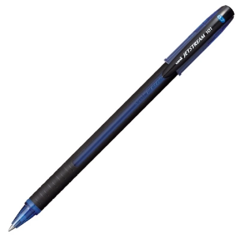 Ручка шариковая Uni Jetstream SX-101-07 неавт. синяя, 0,7мм штр. 4902778122433 Ручка шариковая Uni Jetstream SX-101-07 неавт. синяя, 0,7мм штр. 4902778122433