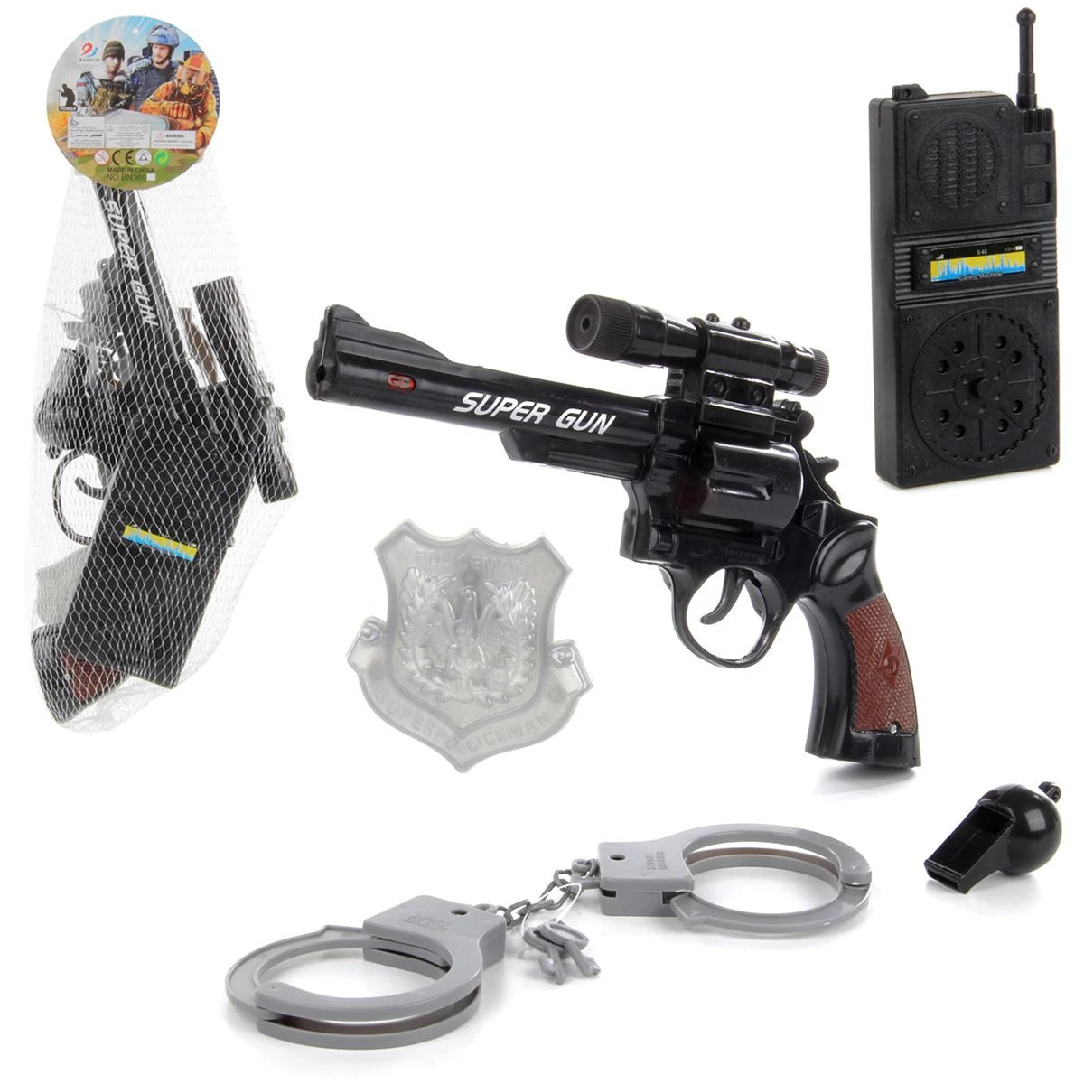 Набор полицейского 30x13x6см., сетка Набор полицейского 30x13x6см., сетка