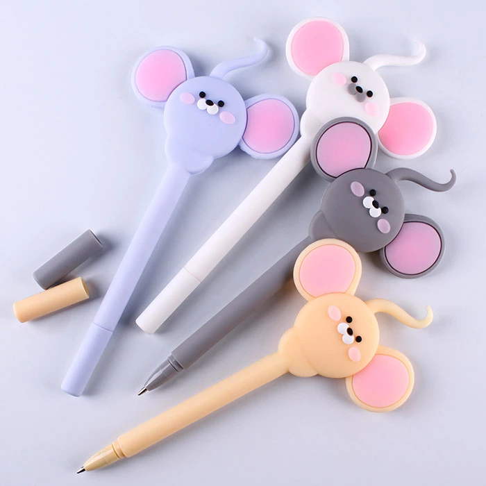 Ручка шариковая синяя "Мышка" ассорти Ручка шариковая синяя "Мышка" ассорти