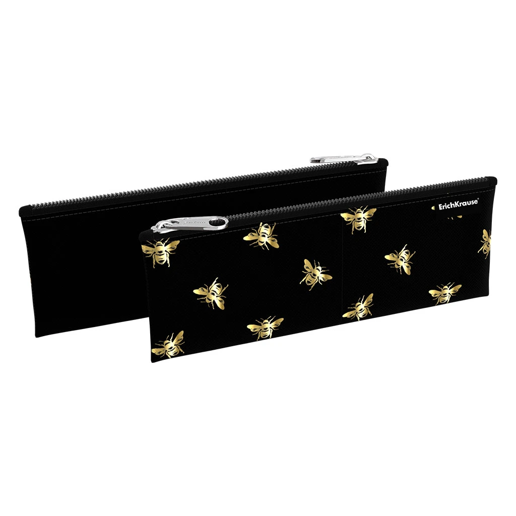 Пенал конверт ErichKrause® 220х90мм Golden Bee