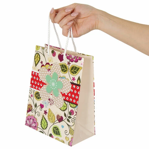 Пакет подарочный 17,8x9,8x22,9 см, ЗОЛОТАЯ СКАЗКА "Загадка", Пакет подарочный 17,8x9,8x22,9 см, ЗОЛОТАЯ СКАЗКА "Загадка",