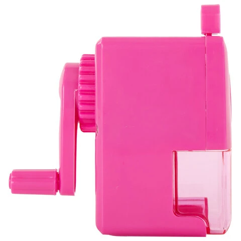 Точилка механическая ПИФАГОР "Study", корпус розовый, 229797 Точилка механическая ПИФАГОР "Study", корпус розовый, 229797