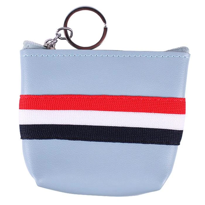 Монетница сувенирная на молнии 11*9*3см кож.зам Монетница сувенирная на молнии 11*9*3см кож.зам