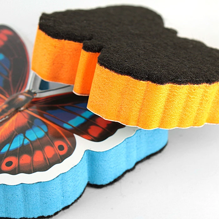 Губка-стиратель магнитная (для маркерной доски) "Бабочка"