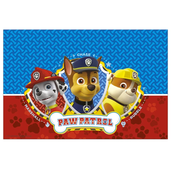 Скатерть полиэтиленовая Щенячий Патруль. 120см X 180см