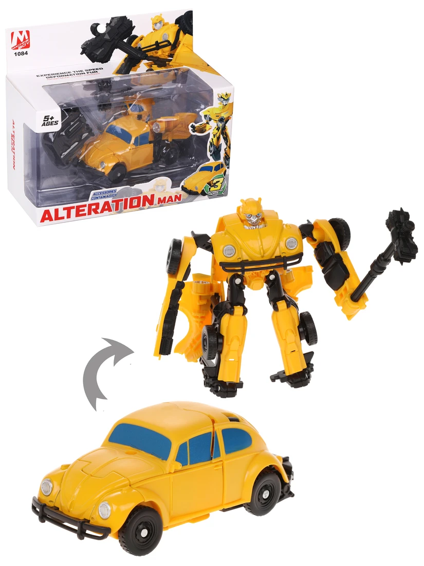 Машина-робот, детали корпуса металл., инерционный механизм