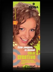 Fiona Creative color тон 8.3 Тигровый глаз краска для волос Fiona Creative color тон 8.3 Тигровый глаз краска для волос