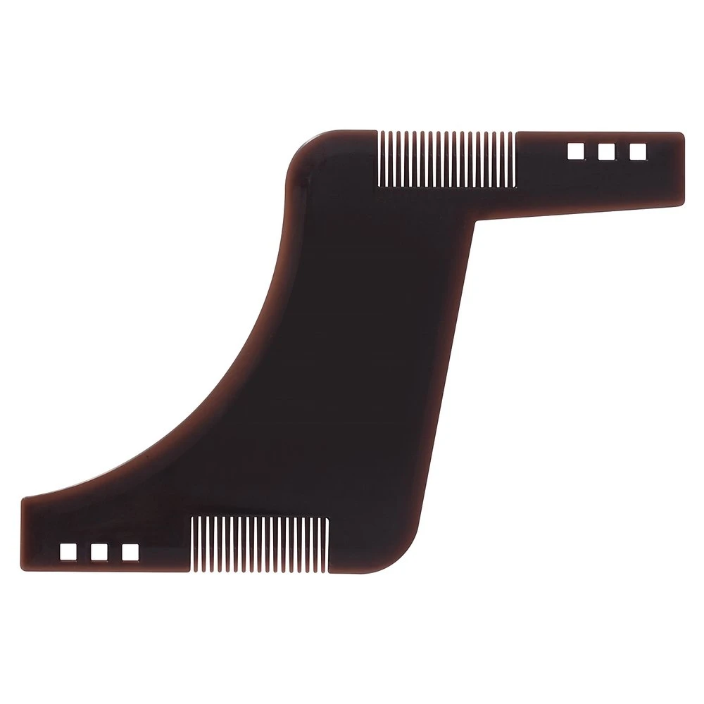 Расческа-трафарет для бороды «Денди». Размер 17х11,5см. Расческа-трафарет для бороды «Денди». Размер 17х11,5см.