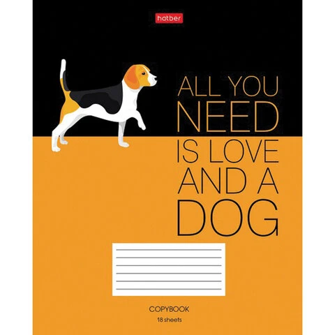 Тетрадь 18 л. HATBER клетка, обложка картон, "Умные звери" (5 видов в Тетрадь 18 л. HATBER клетка, обложка картон, "Умные звери" (5 видов в