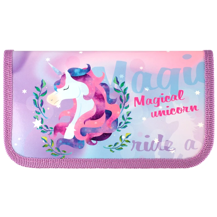 Пенал 2отдел. 190*105мм Ride a unicorn