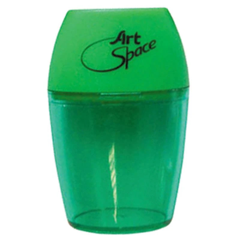 Точилка пластиковая, 1 отверстие, контейнер, ассорти, пакет: SHP206_1997 штр.: Точилка пластиковая, 1 отверстие, контейнер, ассорти, пакет: SHP206_1997 штр.: