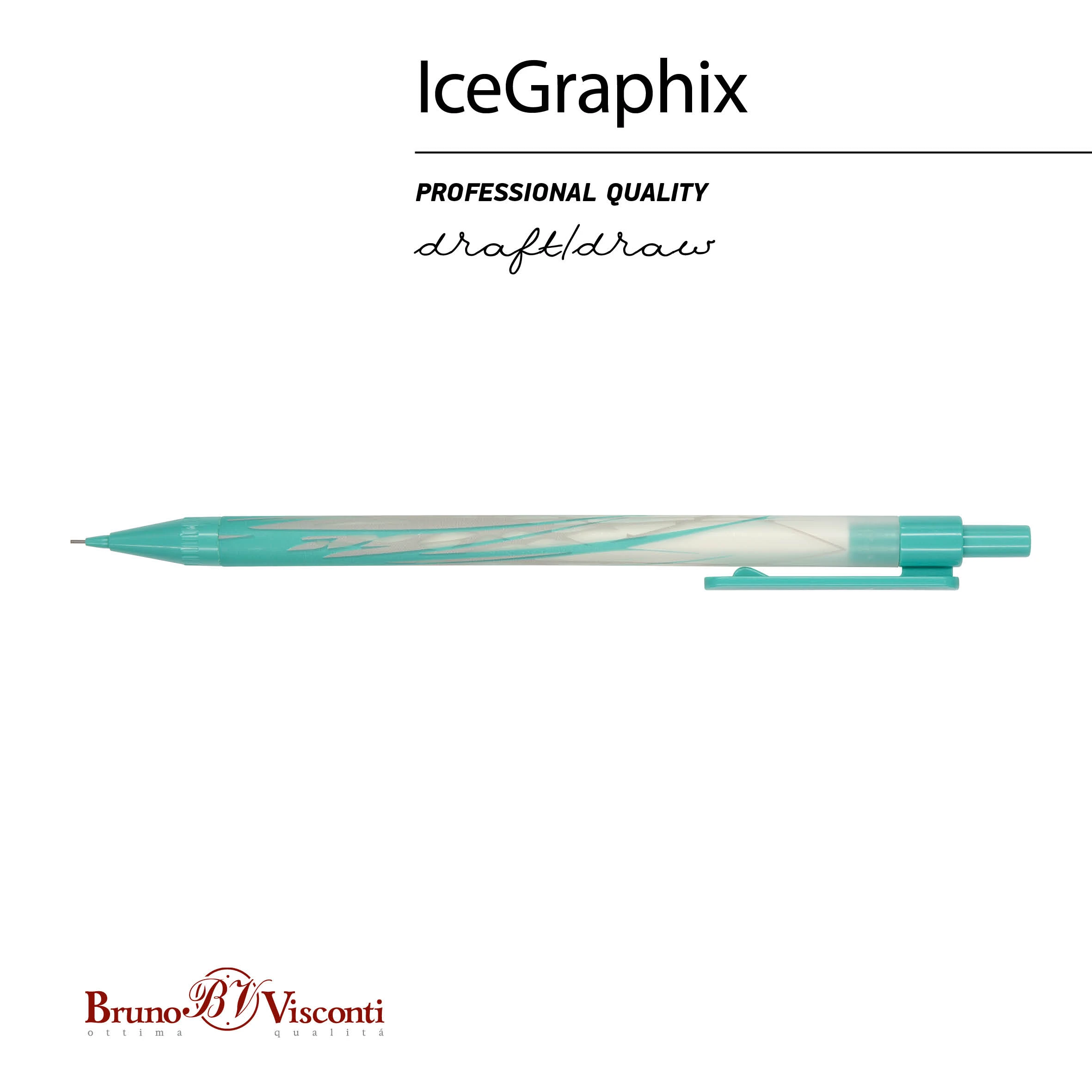 КАРАНДАШ МЕХАНИЧЕСКИЙ "IceGraphix. Трава" 0,5 ММ КАРАНДАШ МЕХАНИЧЕСКИЙ "IceGraphix. Трава" 0,5 ММ