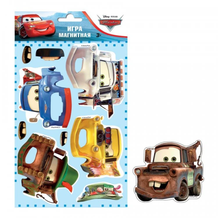 Магнитная игра "Тачки" Мэтр с маркировкой Disney/Pixar Магнитная игра "Тачки" Мэтр с маркировкой Disney/Pixar