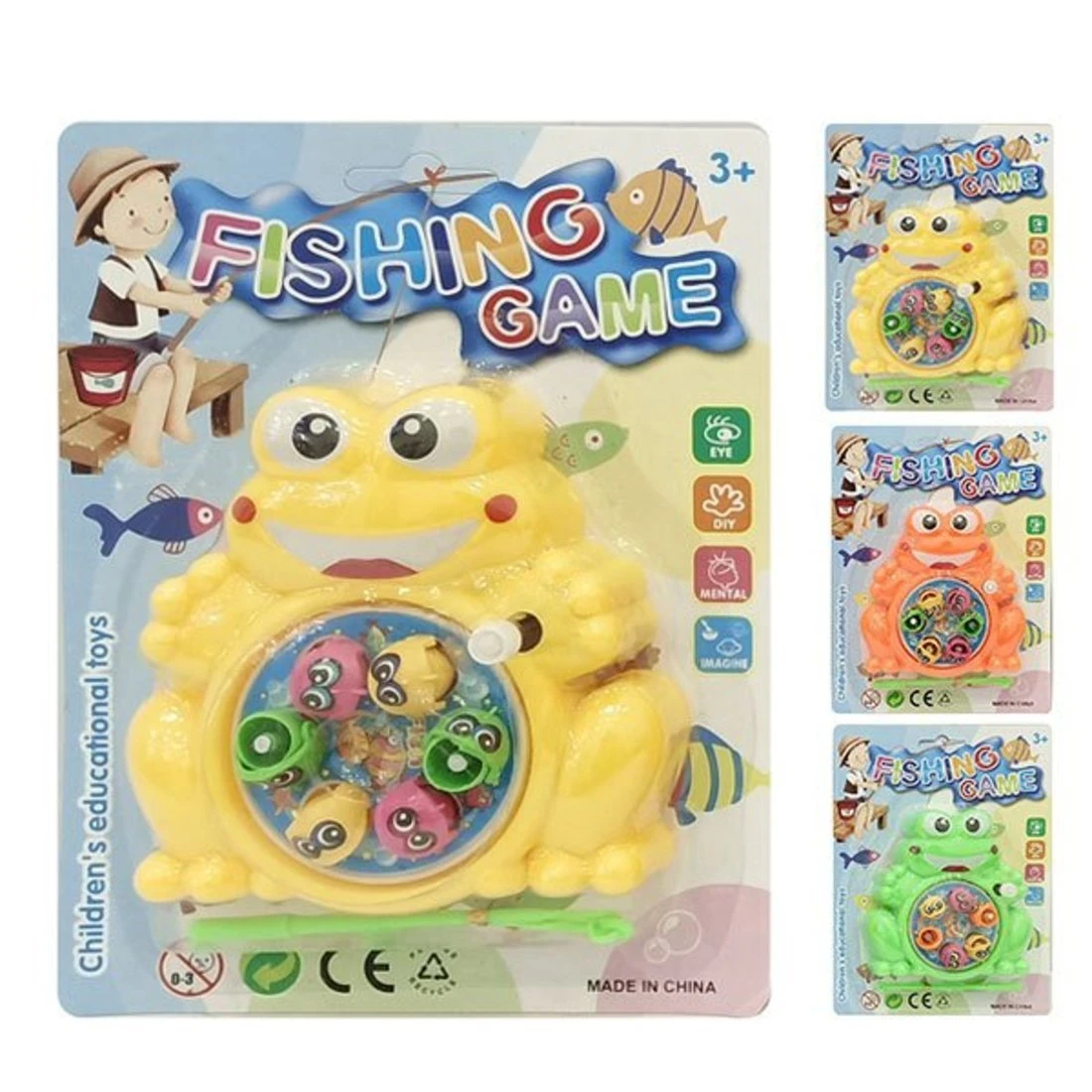 Настольная игра "Рыбалка", в комплекте: предметы: 8 штук в