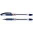 Ручка шариковая синяя на масляной основе "Darvish" корпус прозрачный с