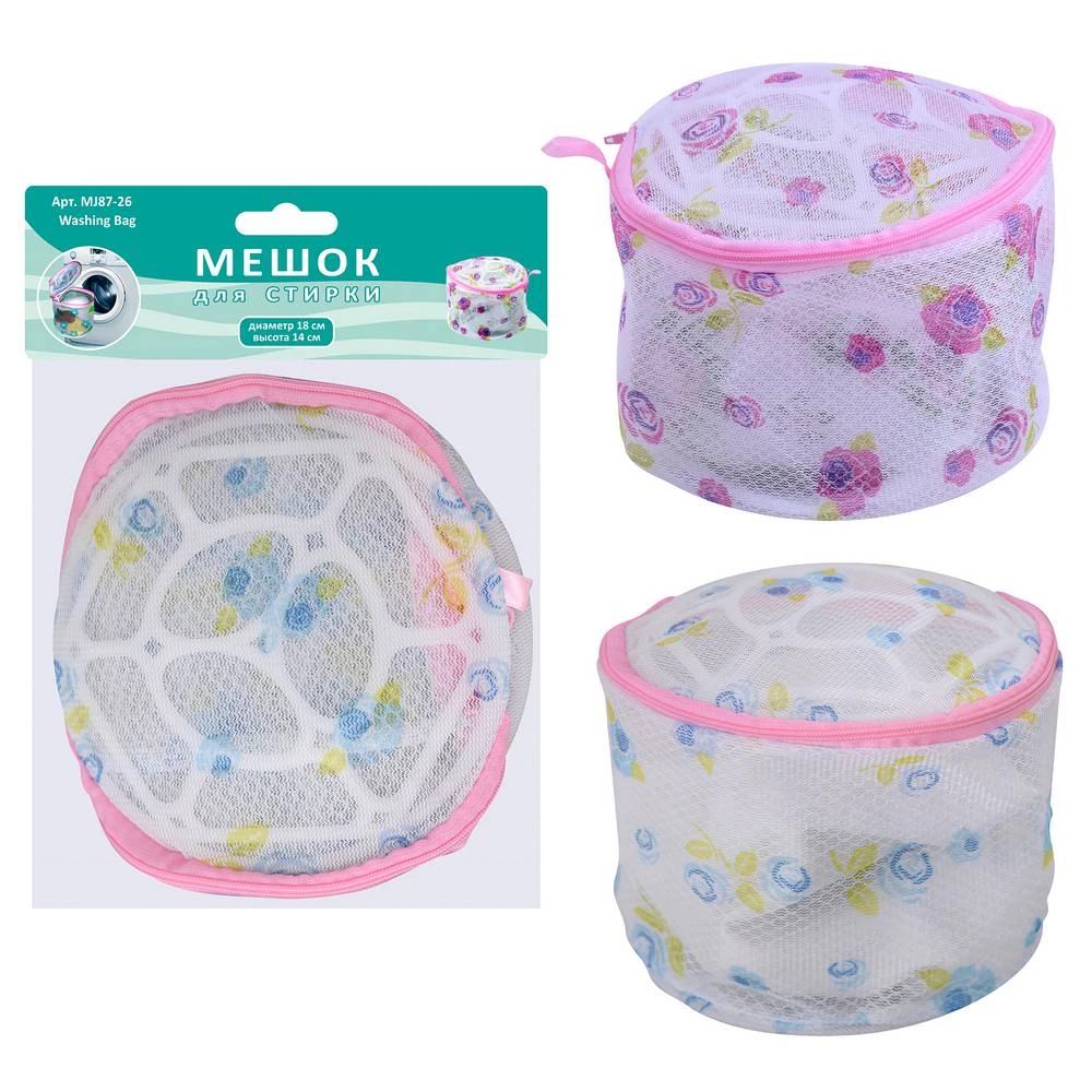 Мешок для стир с рис 2 диз D 18*14 см:  87.26