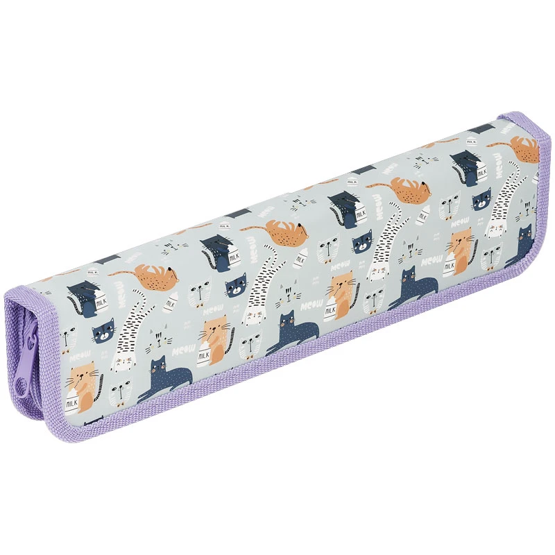 Пенал для кистей ArtSpace "Meow", 270*68мм, ламинированный картон