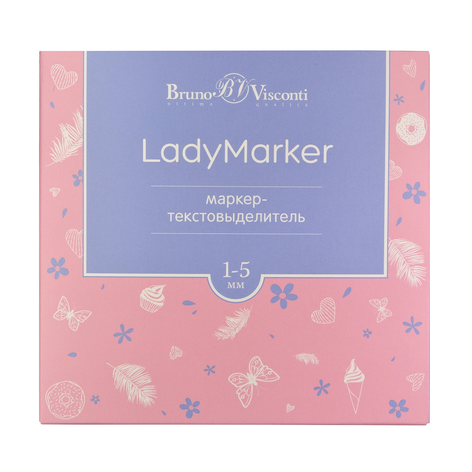 ТЕКСТОВЫДЕЛИТЕЛЬ "LadyMarker" БИРЮЗОВЫЙ ТЕКСТОВЫДЕЛИТЕЛЬ "LadyMarker" БИРЮЗОВЫЙ