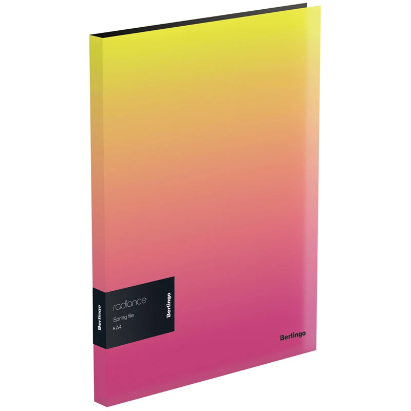 Папка с пружинным скоросшивателем Berlingo "Radiance", 17мм, 600мкм, с Папка с пружинным скоросшивателем Berlingo "Radiance", 17мм, 600мкм, с