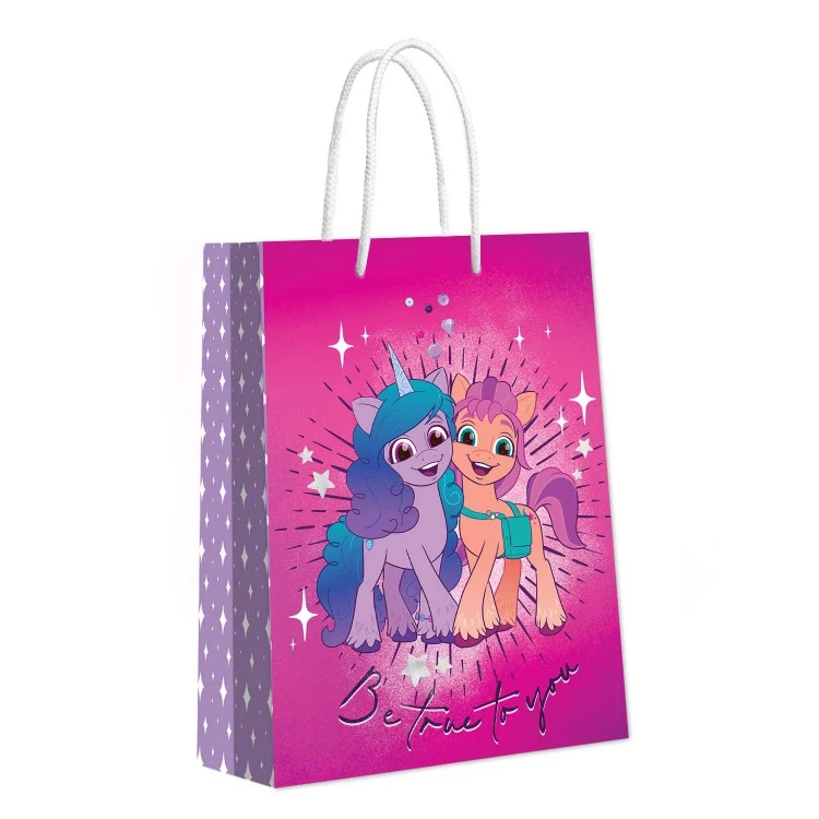 My Little Pony. Пакет подарочный "Будь собой", 264*360*115 мм.
