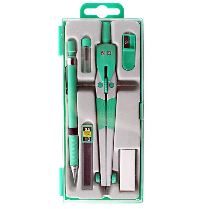 Готовальня 6 предм. "Darvish" циркуль+грифель+карандаш Готовальня 6 предм. "Darvish" циркуль+грифель+карандаш